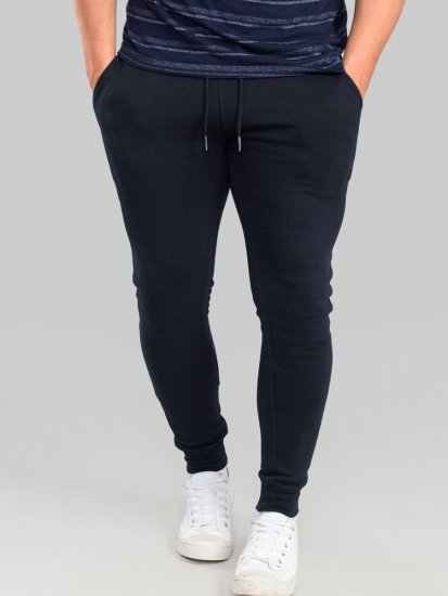 D555 Brandon Sweatpants with Tapered leg Navy - Pantalones y cortos de chándal - Pantalones y Pantalones cortos de chándal - 2XL-12XL