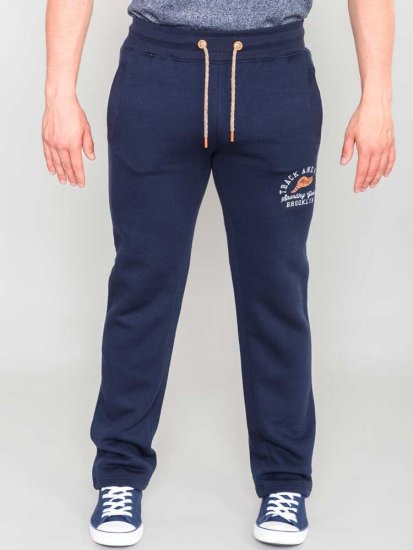 D555 Chilworth Open Hem Jogger Navy - Pantalones y cortos de chándal - Pantalones y Pantalones cortos de chándal - 2XL-12XL