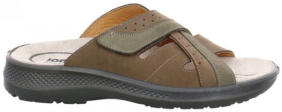 Jomos 506604 Sandals Brown-Green - Calzado de hombre 40-52 - Zapatillas de hombre tallas 40-52