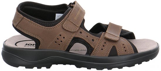 Jomos 508603 Sandals Brown - Calzado de hombre 40-52 - Zapatillas de hombre tallas 40-52