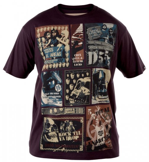 D555 Mayhem T-shirt - Camisetas - Camisetas - 2XL-14XL
