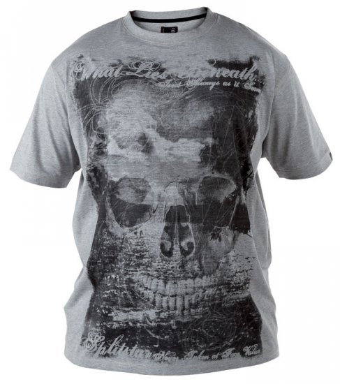 Split Star Skull T-shirt - Camisetas - Camisetas - 2XL-14XL