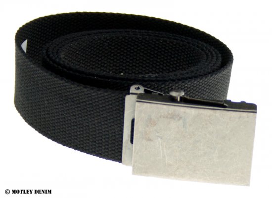 D555 Canvas Belt Black - Cinturones - Cinturones W40-W70/2XL-8XL