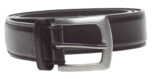 D555 Lewis Leather Belt Black 3cm - Cinturones - Cinturones W40-W70/2XL-8XL