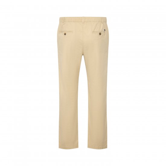 North Latitude 51142 pantalones de lino beige - Vaqueros & pantalones - Vaqueros y Pantalones - W40-W70
