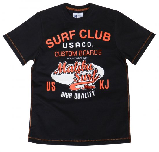 Kam Jeans Surf Club Tee Navy - Camisetas - Camisetas - 2XL-14XL