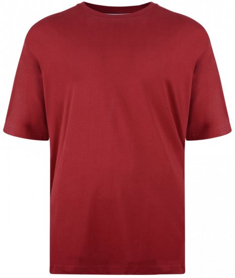 Kam Jeans T-shirt Red - Camisetas - Camisetas - 2XL-14XL