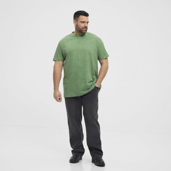 North Latitude Allover Printed Camiseta Verde Medio - Camisetas - Camisetas - 2XL-14XL