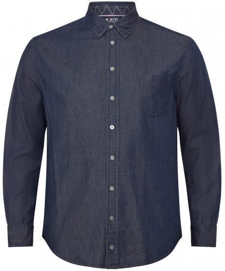 North Latitude 53139 camisa denim azul - Camisas - Camisas 2XL-10XL