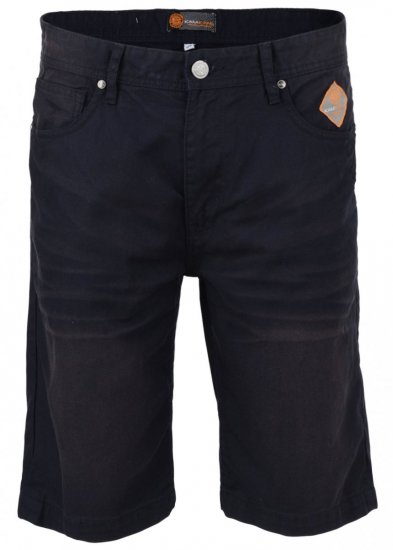 Kam Jeans Marco Shorts Black - Pantalones cortos - Pantalones cortos W40-W60
