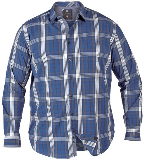 D555 Utah Shirt Navy - Camisas - Camisas 2XL-10XL