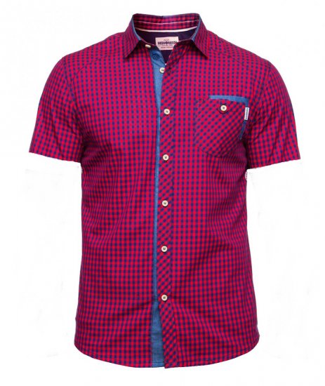 Mish Mash Grill Red S/S - Camisas - Camisas 2XL-10XL