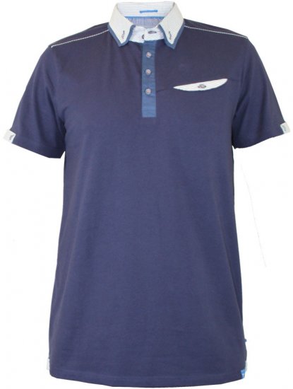 D555 Adler Navy - Polos - Polos 2XL-8XL