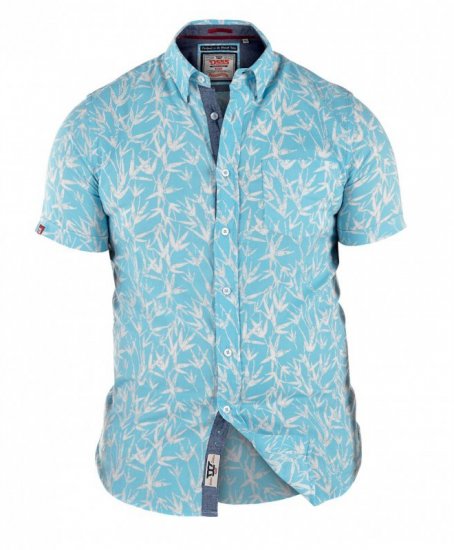 D555 Lahaina Shirt Blue - Camisas - Camisas 2XL-10XL