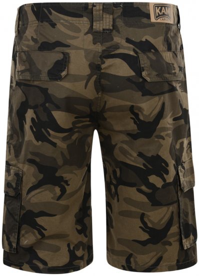 Kam Jeans Cargo Twill Camo Shorts - Pantalones cortos - Pantalones cortos W40-W60
