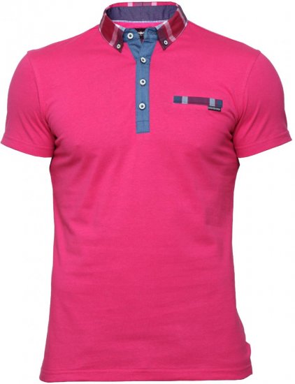Mish Mash Polo Vinny Pink - Polos - Polos 2XL-8XL