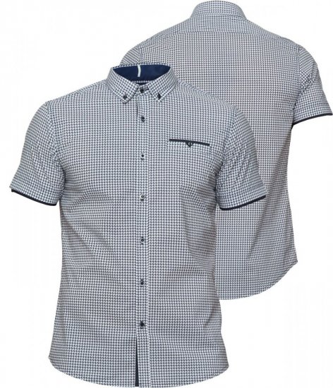 Mish Mash Whistle Navy - Camisas - Camisas 2XL-10XL