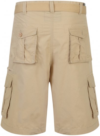 Kam Jeans Belted Cargo Shorts Stone - Pantalones cortos - Pantalones cortos W40-W60