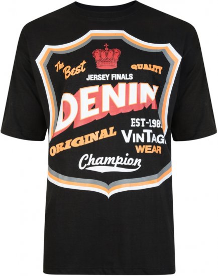 Kam Jeans Twin Pack League Tee - Camisetas - Camisetas - 2XL-14XL