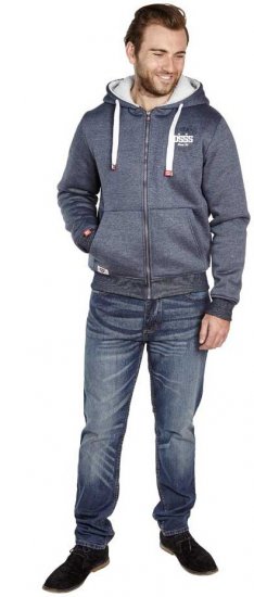 D555 Halbert Fur Lined Hood Full Zipper - Sudaderas - Sudaderas 2XL-12XL