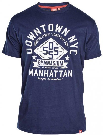 D555 TRUMAN Long Sleeve Shirt & T-shirt Combo - Camisas - Camisas 2XL-10XL