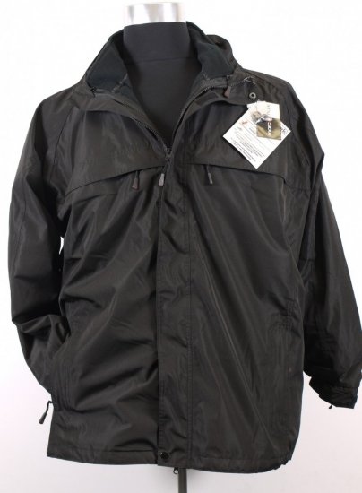 Marc & Mark 3-in-1 Lech Tech-jacket Black - Chaquetas - Chaquetas Tallas Grandes 2XL-8XL