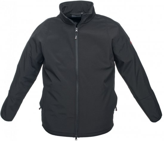 Marc & Mark Arosa Softshell-jacket Black - Chaquetas - Chaquetas Tallas Grandes 2XL-8XL