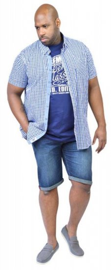 D555 JAIDEN Short Sleeve Shirt & T-shirt Combo - Camisas - Camisas 2XL-10XL