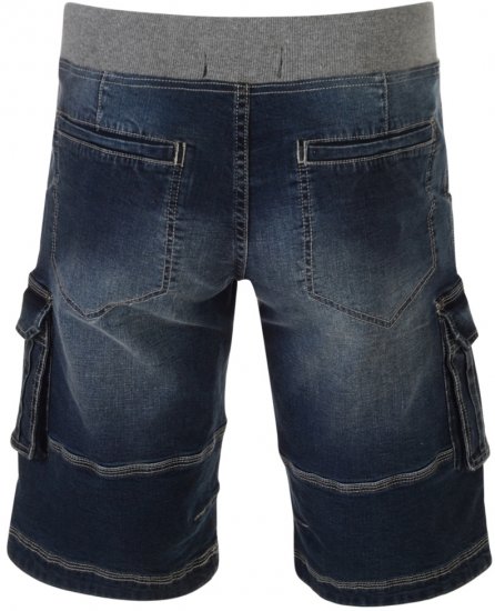 Kam Jeans Dito Denim Shorts Dark Used - Pantalones cortos - Pantalones cortos W40-W60