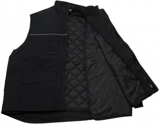 Marc & Mark Work-vest Black - Ropa de trabajo - Ropa de trabajo 3XL-6XL