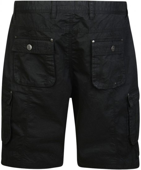 Motley Denim Cargo Shorts Black - Pantalones cortos - Pantalones cortos W40-W60