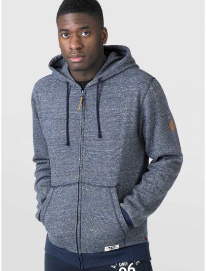 D555 Romney Full Zipper Hoodie Navy - Sudaderas - Sudaderas 2XL-12XL