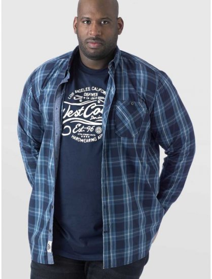 D555 Smith Shirt & T-shirt Combo - Camisas - Camisas 2XL-10XL