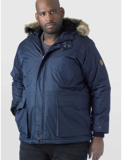 D555 Lovett Parka Navy - Chaquetas - Chaquetas Tallas Grandes 2XL-8XL