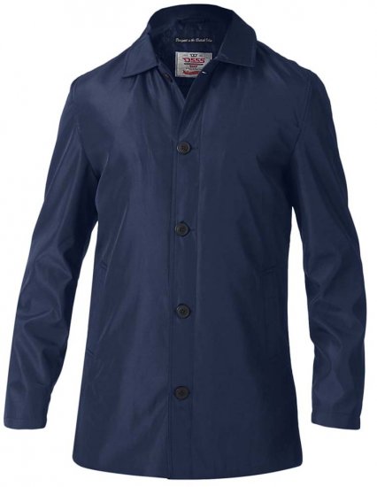 D555 Hampton Raincoat Navy - Chaquetas - Chaquetas Tallas Grandes 2XL-8XL