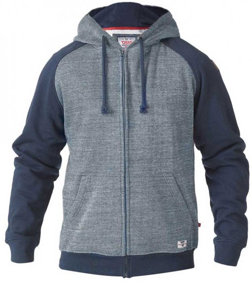 D555 Cristiano Hoodie Blue/Navy - Sudaderas - Sudaderas 2XL-12XL