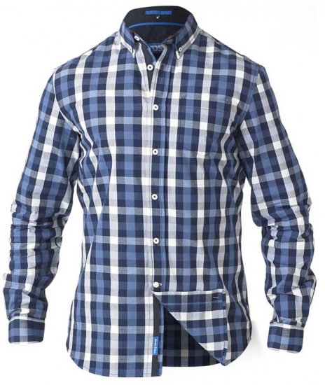 D555 Webber LS Shirt - Camisas - Camisas 2XL-10XL