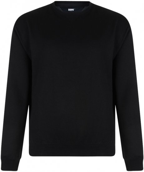 Motley Denim Sweatshirt Black - Sudaderas - Sudaderas 2XL-12XL