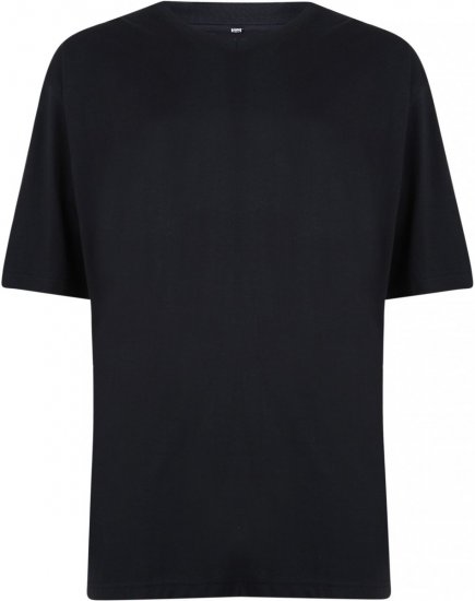 Motley Denim V-neck T-shirt Black - Camisetas - Camisetas - 2XL-14XL