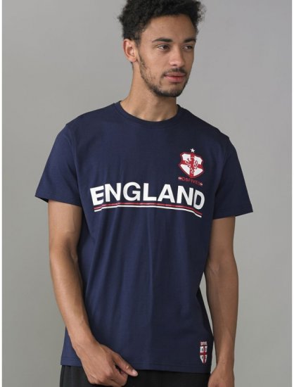 D555 Leon T-shirt Navy - Camisetas - Camisetas - 2XL-14XL