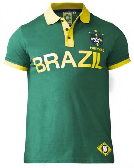 D555 Silva Polo Green - Polos - Polos 2XL-8XL