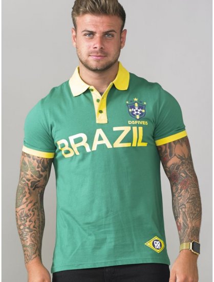 D555 Silva Polo Green - Polos - Polos 2XL-8XL