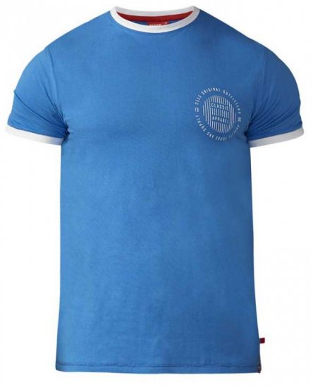 D555 Otis T-shirt Blue - Camisetas - Camisetas - 2XL-14XL