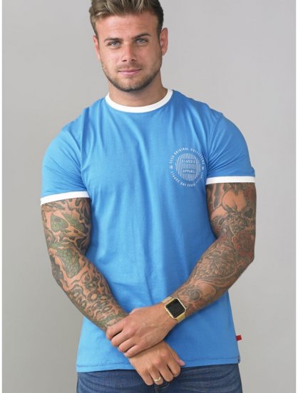 D555 Otis T-shirt Blue - Camisetas - Camisetas - 2XL-14XL