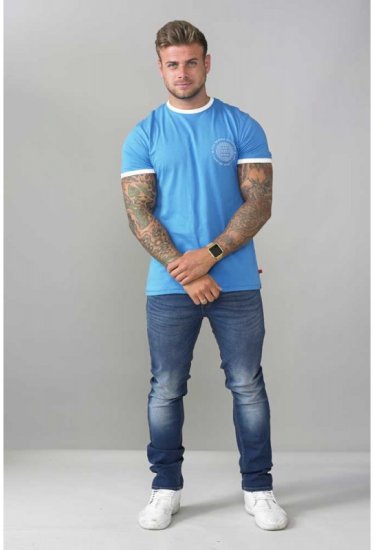 D555 Otis T-shirt Blue - Camisetas - Camisetas - 2XL-14XL