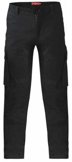 D555 Nelson Stretch Tapered Cargo Pants Black - Vaqueros & pantalones - Vaqueros y Pantalones - W40-W70