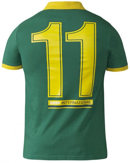 D555 Silva Polo Green - Polos - Polos 2XL-8XL
