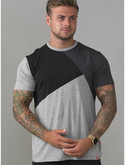 D555 Authentic T-shirt Grey - Camisetas - Camisetas - 2XL-14XL