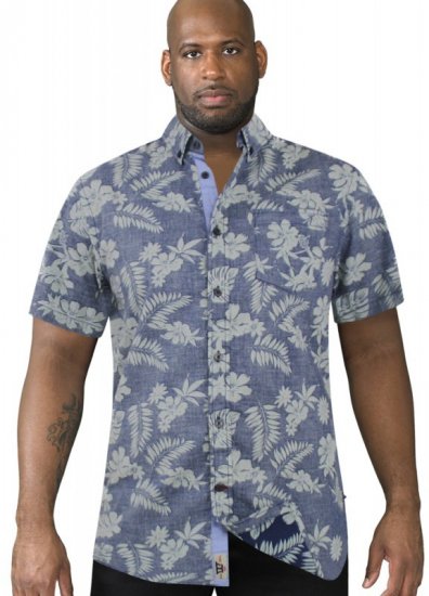 D555 Oswald Short Sleeve Hawaii Shirt - Camisas - Camisas 2XL-10XL