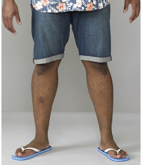 D555 Arix Denim Stretch Shorts - Pantalones cortos - Pantalones cortos W40-W60
